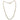 Victorian Snake Long Necklace 21K Yellow Gold 51" Length