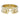 Cartier C De Cartier C2 Ring 18K Yellow Gold Ring Size 5.75