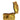 Art Nouveau Vespa Matchbox Holder 14K Yellow Gold 1890's