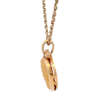 Carrera y Carrera Romeo and Juliet Heart Necklace in 18K Gold