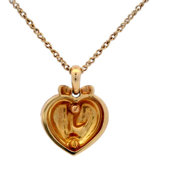 Carrera y Carrera Romeo and Juliet Heart Necklace in 18K Gold