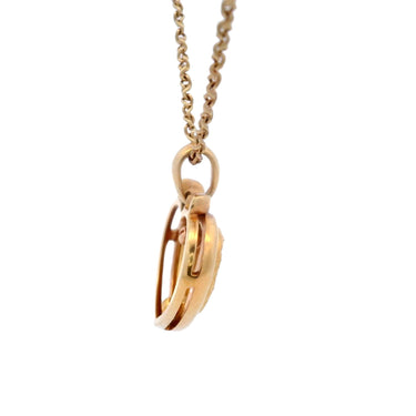 Carrera y Carrera Romeo and Juliet Heart Necklace in 18K Gold