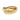 Vintage 14K Rolling Ring Yellow Gold Black Enamel SZ6 'Amore Fide' 'Love Faith'