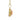 Effy 14K Diamond Coral Pendant Yellow gold 18" ~2.38ctw