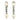 Bulgari Pearl Diamond Earrings Passo Doppio Drop Earrings 18K White Gold