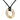 Chopard Happy Diamonds Pendant Necklace 18K Yellow Gold 925 Clasp