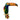 Bulgari Enamel Toucan Brooch 18K Yellow Gold Ruby Eye