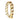 Bulgari 18K Curb Link Bracelet Tubular Two Tone White and Yellow Gold