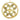 Estate 18K Starburst Button Pendant 18K Yellow Gold ~1.75ctw