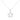 Platinum Diamond Star Pendant 18K Necklace Baguette-cut & Round Diamonds ~.75ctw