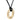 Chopard Happy Diamonds Pendant Necklace 18K Yellow Gold 925 Clasp