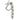 Cartier Reflection de Cartier Diamond Drop Earrings 18K White Gold