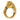 David Webb Taurus Bull Ring 18K Yellow Gold