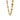 Cartier 18K Cable Link Necklace 18K Yellow and White Gold 27"