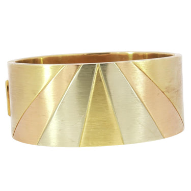 Chimento 18K Diamond Cuff Sunrise Bracelet Heavy Solid Yellow Gold ~11.56ctw