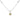 18K Yellow Diamond Halo Pendant Necklace White Gold Diamond Station Chain