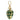 Vintage 18K Puffy Heart Pendant Plique A Jour Enamel with Diamonds Yellow Gold