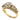 Van Cleef & Arpels Fleurette Diamond Cluster Ring in 18K Yellow Gold~1.6ctw