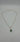 Vintage 14K Raw Emerald Pendant Necklace 20" ~9.6ctw Emerald