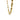 Cartier 18K Cable Link Necklace 18K Yellow and White Gold 27"