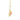 Effy 14K Diamond Coral Pendant Yellow gold 18" ~2.38ctw