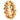 Boucheron Paris Georges Lenfant Palmettes 18K Link Bracelet Yellow Gold