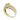 Van Cleef & Arpels Diamond Flower Motif Ring 18K Yellow Gold ~2.13ctw