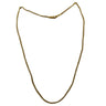 Victorian Snake Long Necklace 21K Yellow Gold 51" Length