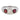 Platinum Three Stone Gypsy Ring Rubies Diamond Center Late Deco 1950's