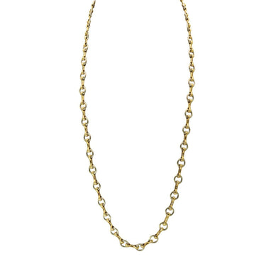 Cartier 18K Cable Link Necklace 18K Yellow and White Gold 27"