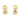 Vintage 18K Diamond Huggie Hoop Earrings Yellow Gold ~.54ctw Diamonds