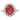 18K Ruby Diamond Halo Ring Estate Yellow Gold Size 6 ~2.59ctw