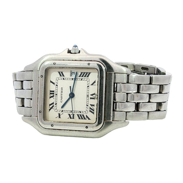 Cartier Jumbo Panthere Vintage Ref 1300 Stainless Steel Quartz
