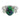 Estate Platinum Black Opal Diamond Ring ~2.7ctw Natural Opal