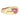 Pink Sapphire Gypsy Ring in 14K Yellow Gold~1.42ct