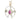 Platinum Art Deco Charm Pendant Ruby and Diamond Figural Piece