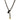 David Yurman Two-Tone Quatrefoil Lariat Chain Necklace Sterling Silver 18K YG