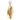 Cartier Paris Rooster Pendant Charm in 18K Yellow Gold, circa 1950s–60s