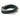 Cartier Ceramic Trinity Ring Vintage 18k White Gold Platinum Size 46