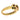 Van Cleef & Arpels Celestial Ruby Diamond Ribbon Bow Ring 18K Yellow Gold