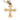 James Avery Cross Charm Pendant Choker Necklace 14K Yellow Gold