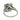 Tiffany & Co. Sapphire Diamond Ring Art Deco Platinum Circa 1940s