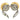 Marina B 18K Earrings Bolt Dome Clip Ons 18K Yellow and White Gold
