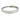 Roberto Coin Cento Collection 18K White Gold and Diamond Thin Bangle Bracelet