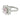 Estate Pink Sapphire Diamond Cluster Platinum Ring Size 6.75 ~2.33ctw
