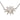 Diamond Starburst Pendant Necklace 18K White Gold  ~1.0ctw