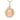Effy 14K Diamond Coral Pendant Yellow gold 18" ~2.38ctw