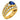 Cartier No Heat Sapphire Diamond Ring Royal Blue 18K Yellow Gold ~5.71ctw