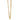 Bulgari 18K Yellow Gold Rolo Chain Necklace, Adjustable Length 25"