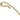 Tiffany & Co. 18K Wire Bracelet Yellow Gold Vintage 1990s